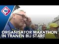 Organisator Leiden Marathon in tranen bij start