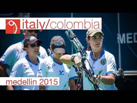 Italy v Colombia – Compound Women's Team Gold Final | Medellin 2015