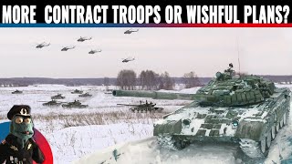 Can Russia, despite sanctions, expand its war budget by 50%; its contract troops by 70%?