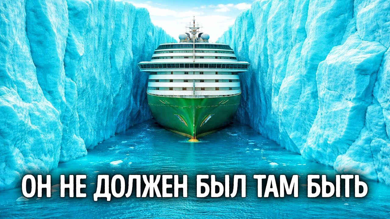 Пропавший лайнер нашли спустя годы — зажатым между айсбергами