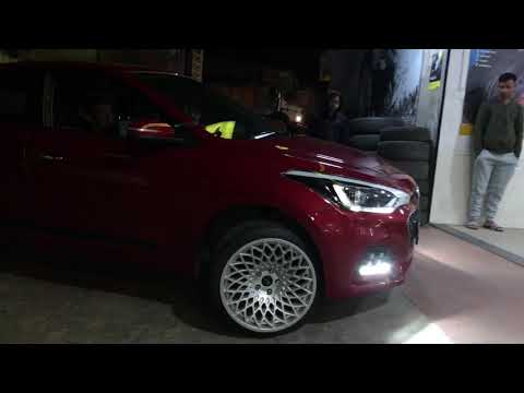Hyundai i20 elite 18” JNC wheels wrapped on Luccini rubbers