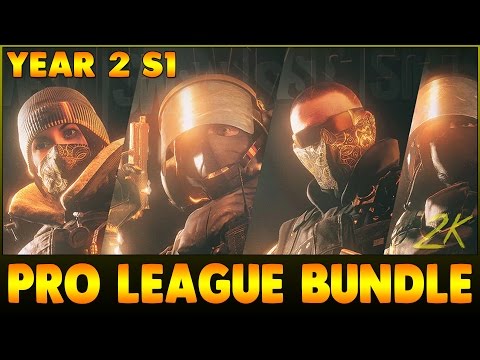 Pro League Bundle First Look Frost, Blitz, Pulse and Montagne Velvet Shell / Rainbow Six Siege