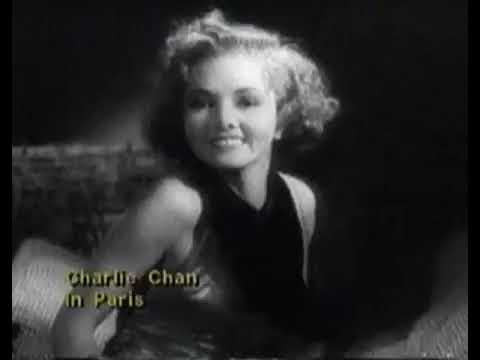 Charlie Chan In Paris Trailer 1935