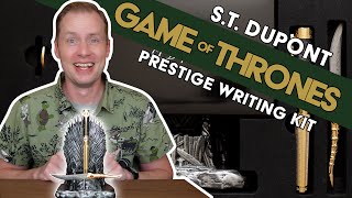 Unboxing the EPIC Game of Thrones Pen from S.T. Dupont