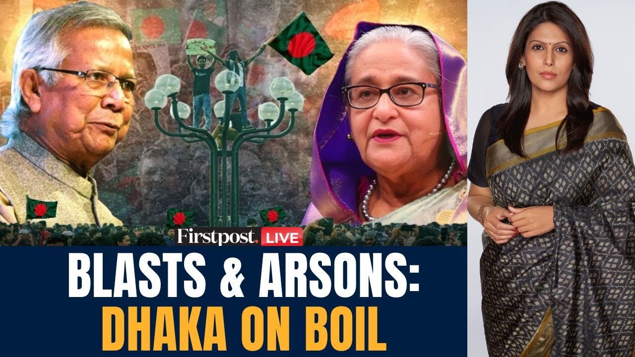 LIVE | Blasts & Arson: Bangladesh Braces for Sheikh Hasina's Sentence | Vantage with Palki Sharma