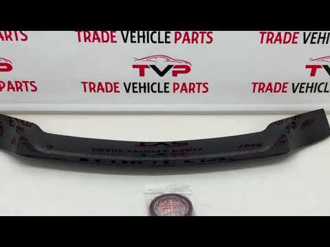 Fits Mercedes C-Class W204 2008-2014 Rear Trunk Boot Lip Spoiler Gloss Black video