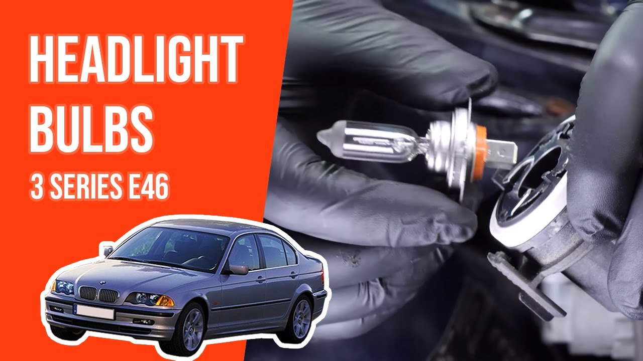 How to replace the headlight bulbs 3 Series E46 💡