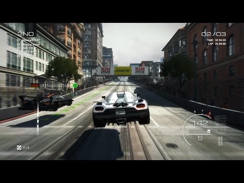 Grid Autosport PC: Multiplayer Race - Koenigsegg Agera R in San Francisco, Street Discipline