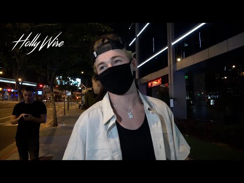 Nick Austin Gets Shy When Asked About Madison Beer | Hollywire