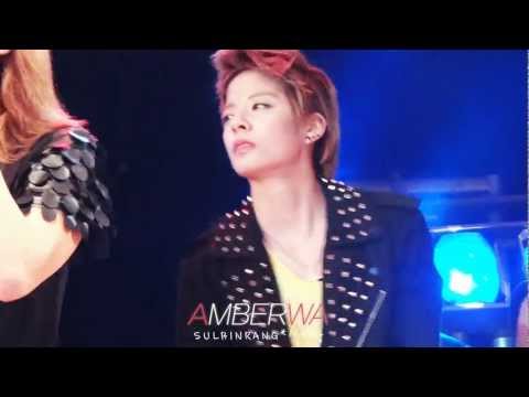 [Fancam] 110720 - f(x) NU ABO Amber Focus [AMBERWA]
