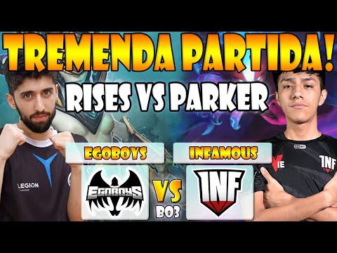 INFAMOUS VS EGOBOYS BO3[GAME 1] PARKER VS RISES -THE INTERNATIONAL 10:SA QUALIFIER - DOTA 2 PRO