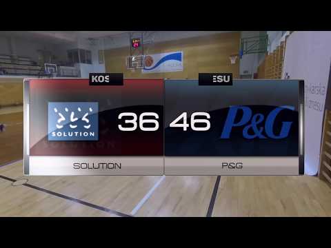 Solution vs PG - XVI kolejka - Superliga Warszawa - Koszykarska Liga Biznesu