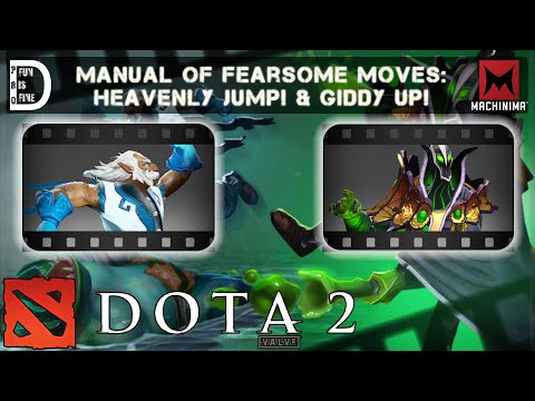 DOTA 2 | Manual of Fearsome Moves: Taunt Heavenly Jump! & Taunt Giddy Up!