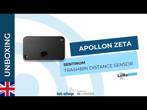 🇬🇧 Unboxing | Sentinum Apollon-ZETA waste sensor