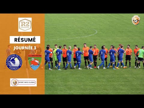 Résumé Régional 2 J3: Une victoire à domicile de l'AS CHERBOURG(B) face à US. SAINT PAIRAISE (2-0)