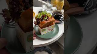 Fancy space with breakfasts in Hanoi #shorts