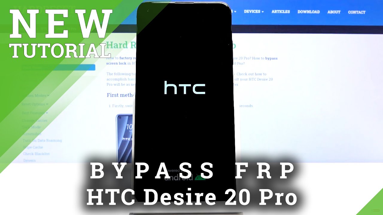 How to Bypass Google Verification in HTC Desire 20 Pro – Unlock FRP