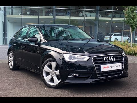 LC13XPL AUDI A3 TDI SPORT BLACK 2013, West London Audi