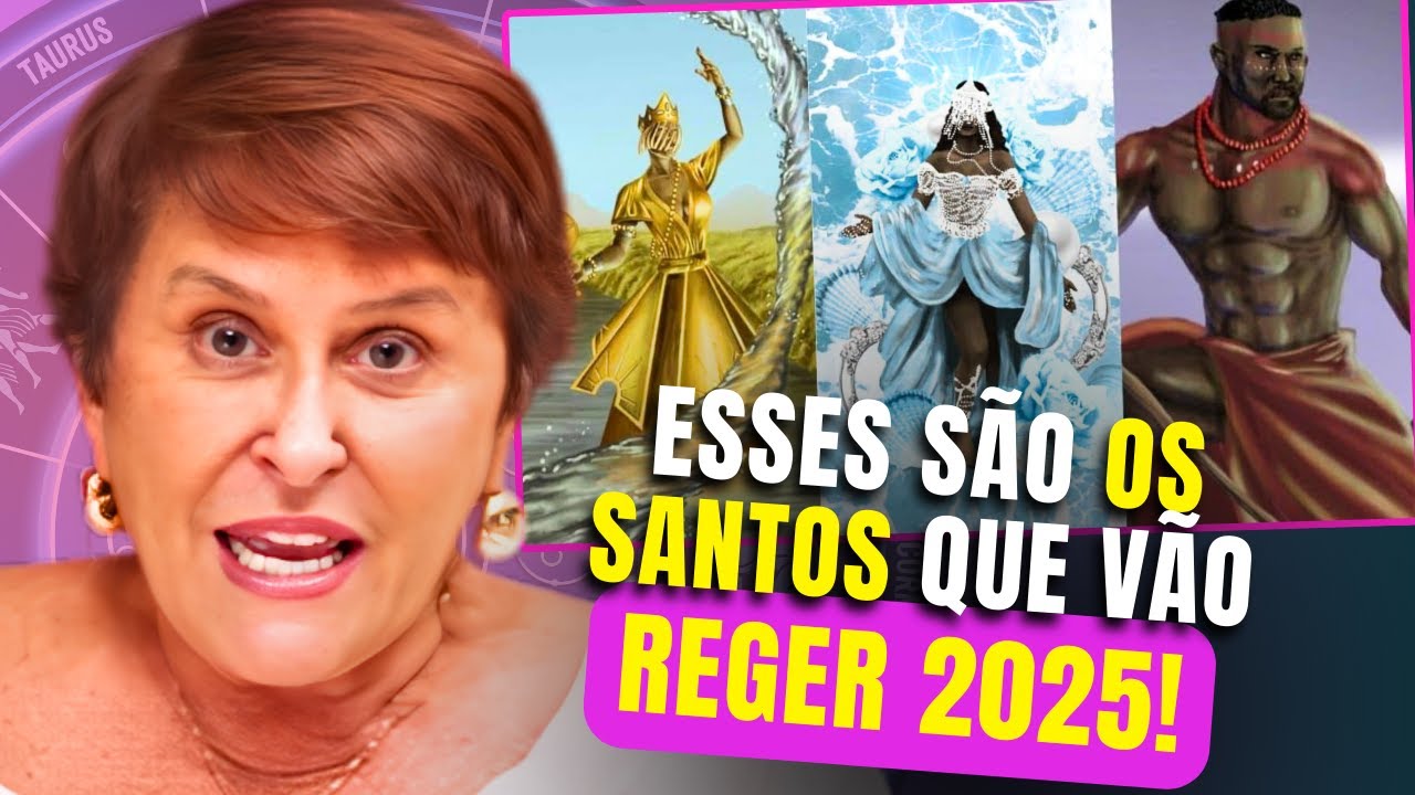 PREVISÕES gerais e os SANTOS que VÃO REGER 2025 | Márcia Sensitiva
