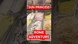 Rome Cruise Adventure - 2 Nights of Gelato, History & Food!