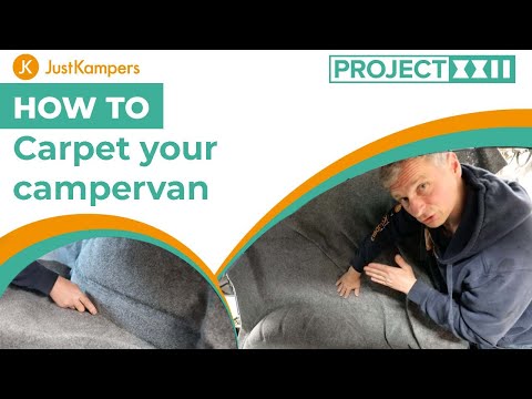 JK Guide: How To Professionally Fit Carpet to Your Van