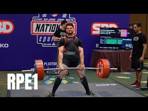 IPF World Junior Championships 2023: 105kg Medal Contender, Anthony McNaughton | Powerlifting #RPE1