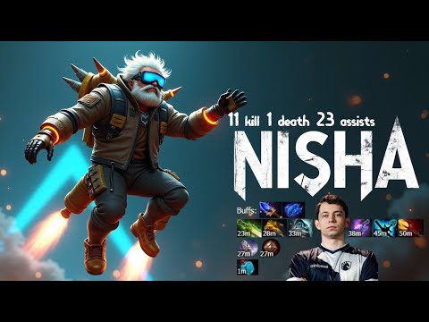 How Nisha’s Tinker Became the Nightmare of Tundra | 11 Kills & 23 Assists Masterclass