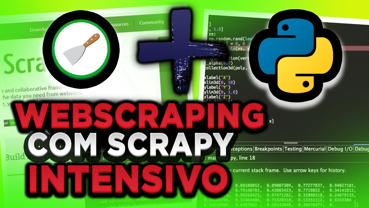 WEBSCRAPING COM SCRAPY  E PYTHON PARA INICIANTES