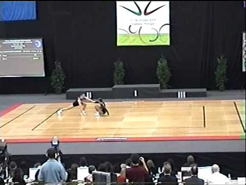 C. Europa Aeróbic - Coimbra 2005 - Alba de las Heras y Jonatan Cañada