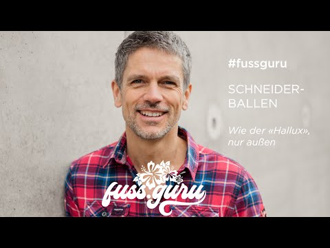 SCHNEIDERBALLEN // Wie der «Hallux», nur außen