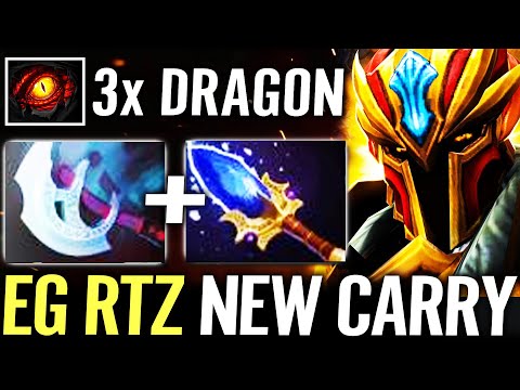 🔥 ARTEEZY Dragon Knight Forgotten Carry — Manta + Aghanim 3x Black Dagon IMBA Effect Dota 2 Pro