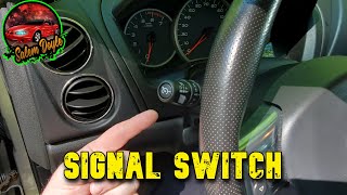 Turn signal switch replacement ( Pontiac Grand Prix )