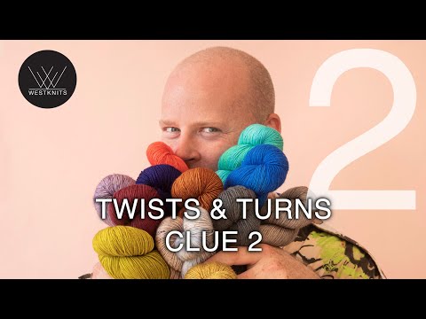 Clue 2 - Twists & Turns Shawl