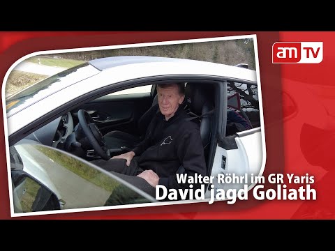 Walter Röhrl im GR Yaris