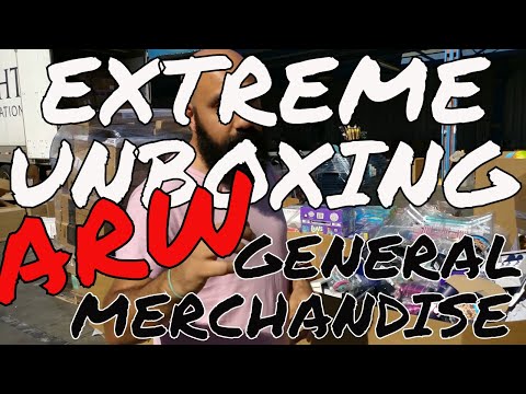 EXTREME UNBOXING: ARW Department Store Customer Return General Merchandise Loads