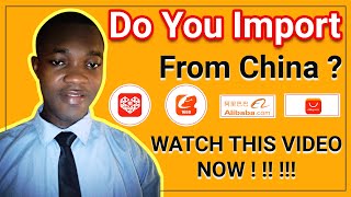 A MUST Watch | Do you import from China 1688, Taobao, AliExpress, Alibaba