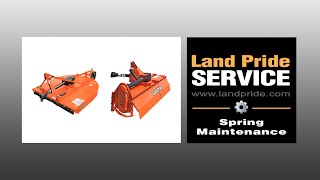 Spring Maintenance | Land Pride Service