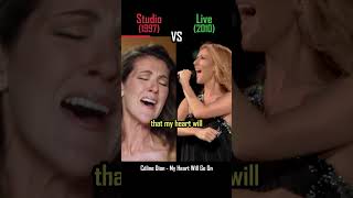 Download lagu STUDIO vs LIVE: Céline Dion - My Heart Will Go On - #shorts #versus #music mp3 Download lagu STUDIO vs LIVE: Céline Dion - My Heart Will Go On - #shorts #versus #music mp3