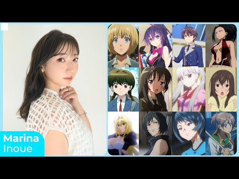 Marina Inoue [井上麻里奈] Top Same Voice Characters Roles