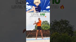 Download lagu My Hero Academia Poses In Real Life 😳 Level 1–10 #mha #anime mp3
