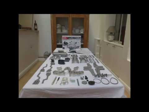 Unboxing Porsche engine 1966 6-Zylinder-Boxermotor Stop Motion Ecurie Lyford