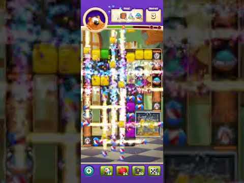 Toon blast level 7436 😤got 3 free moves 👍🦖