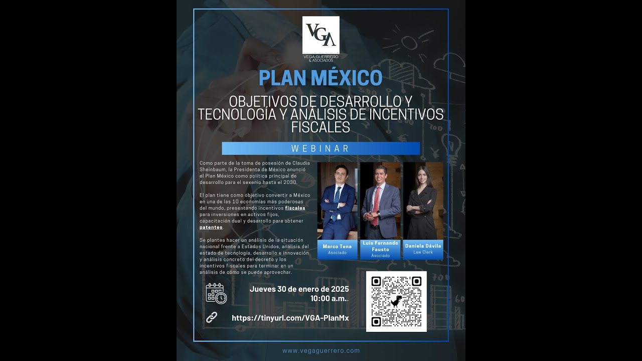 ¡Plan México! Innovación, tecnología y desarrollo en el centro del progreso.