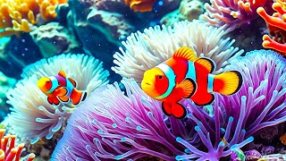 The Best 4K Aquarium - Explore the Stunning World of Sea Jellyfish and Beautiful Coral Reef Fish.#76