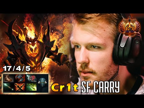 CR1T SHADOW FIEND / SF CARRY / DOTA 2 PLAYER PERSPECTIVE / PRO PLAY