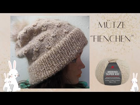 Mütze "Fienchen" aus Merino Super Kid- superweich! Rabattcode in Infobox!