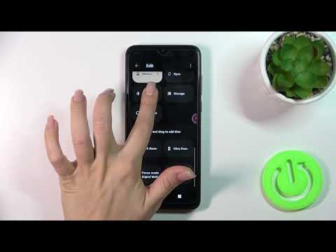 How to Adjust Icons in Top Menu on ZTE Blade A53+? Manage Shortcut Quick Access Tools!