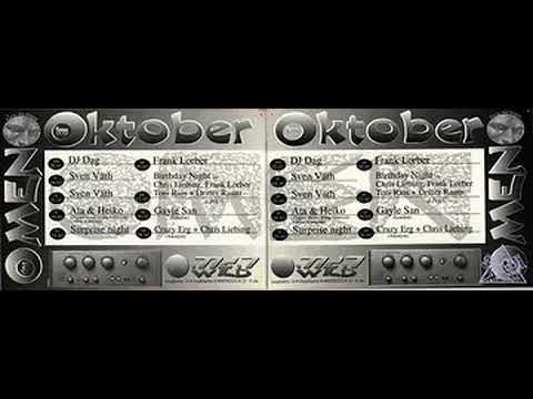 Chris Liebing, Frank Lorber, Toni Rios, Der dritte Raum @ Rios B-Day Omen, Frankfurt 12.10.1996