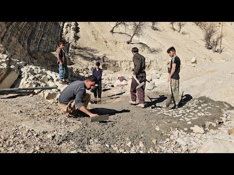 Villagers Unite! 🚧 Fixing the Broken Road to Our Mountain Home Together 🤝🏘️