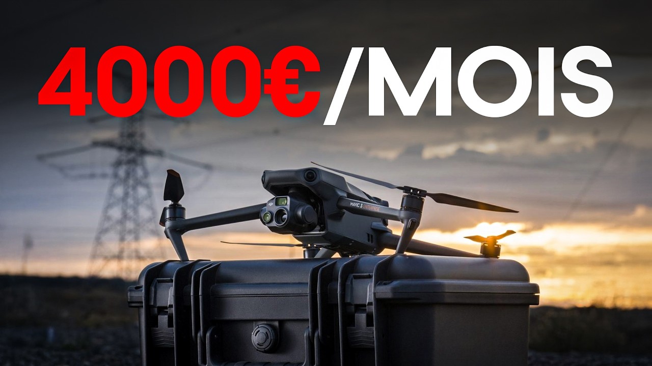 Comment gagner de l'ARGENT avec un DRONE ? (3 idées)